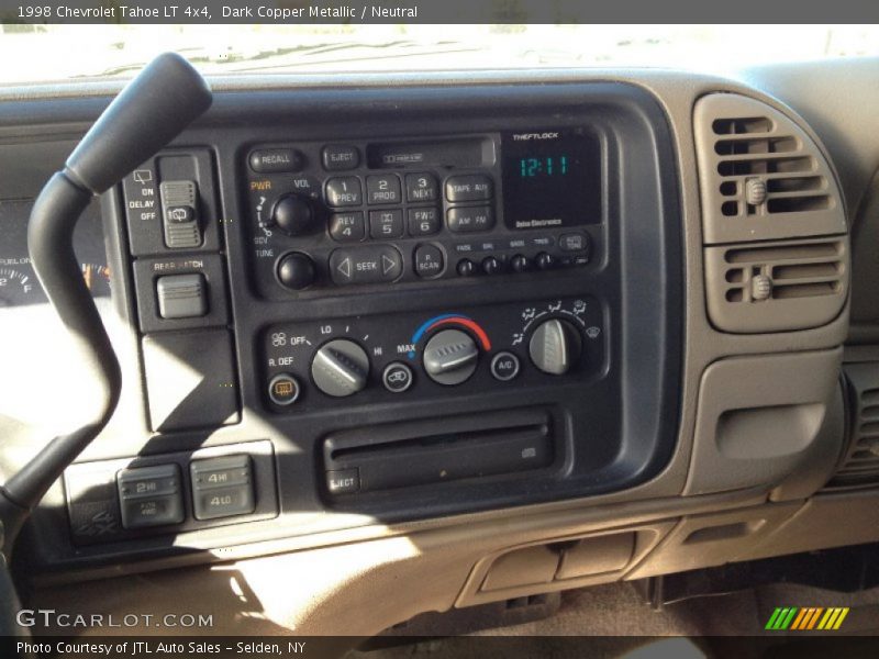 Dark Copper Metallic / Neutral 1998 Chevrolet Tahoe LT 4x4