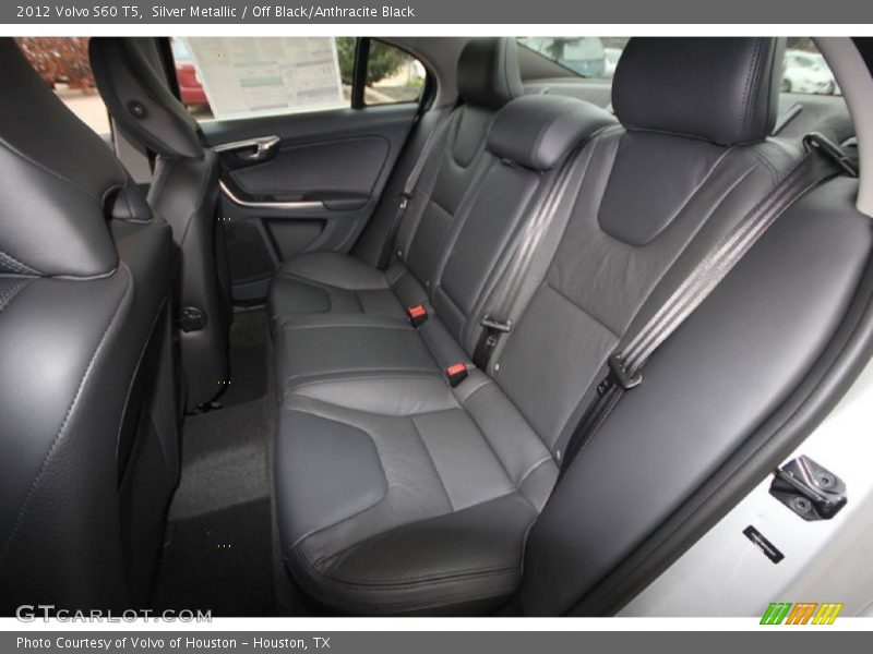 Silver Metallic / Off Black/Anthracite Black 2012 Volvo S60 T5