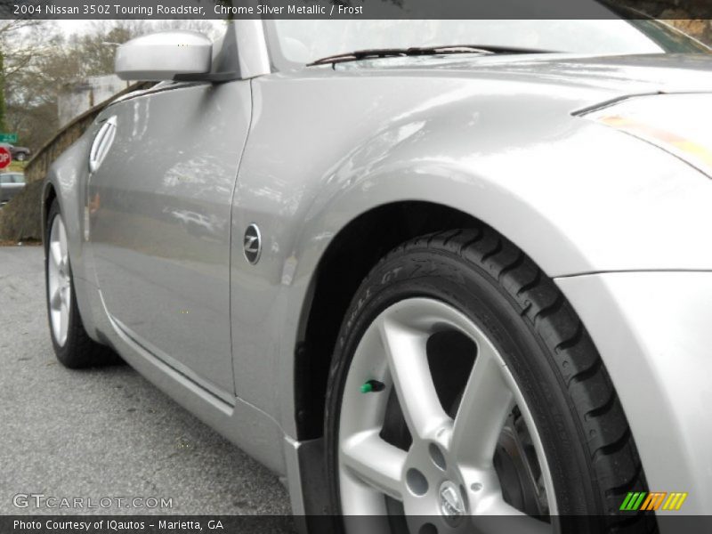 Chrome Silver Metallic / Frost 2004 Nissan 350Z Touring Roadster