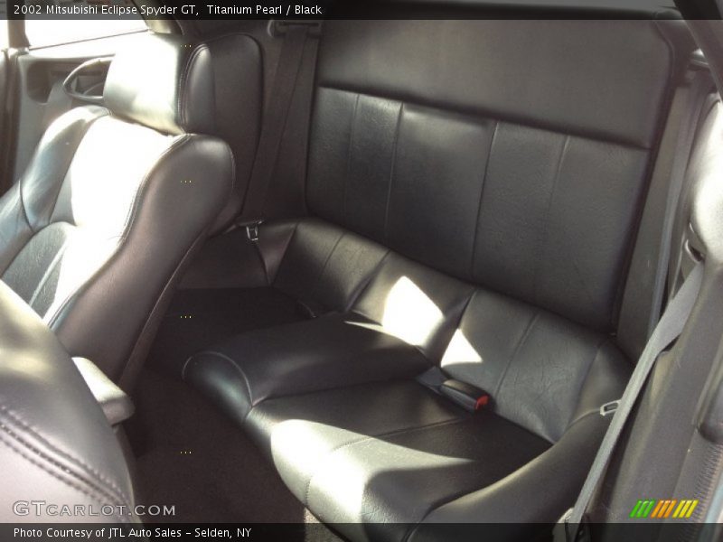 Titanium Pearl / Black 2002 Mitsubishi Eclipse Spyder GT