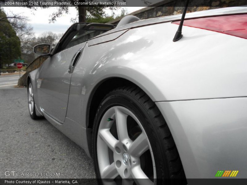 Chrome Silver Metallic / Frost 2004 Nissan 350Z Touring Roadster
