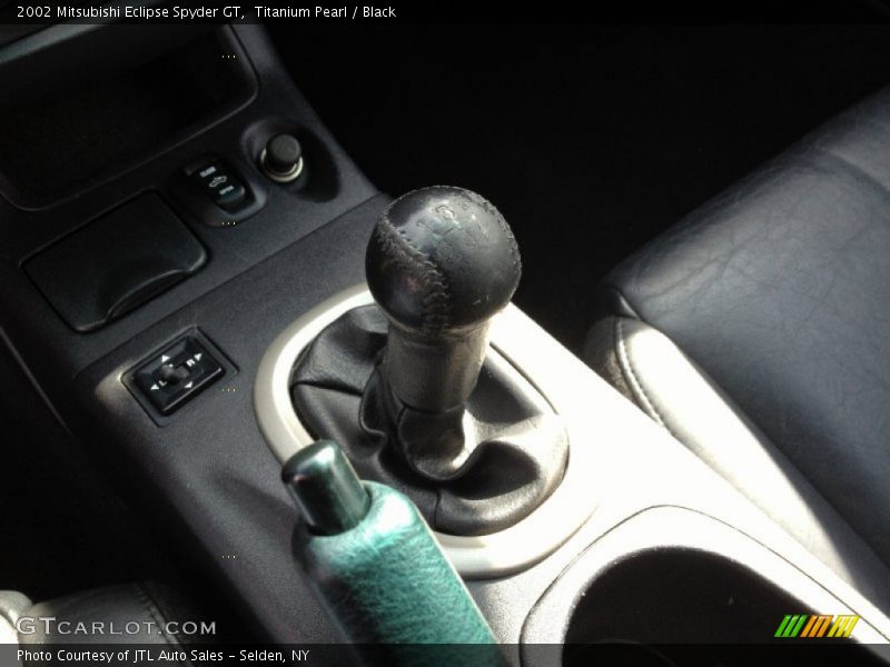 Titanium Pearl / Black 2002 Mitsubishi Eclipse Spyder GT