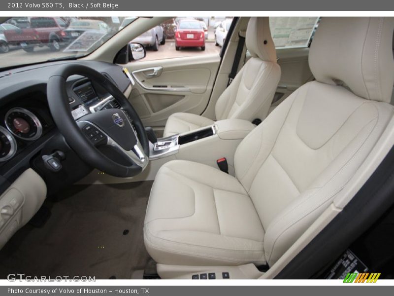 Black / Soft Beige 2012 Volvo S60 T5