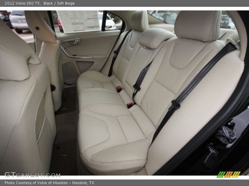Black / Soft Beige 2012 Volvo S60 T5