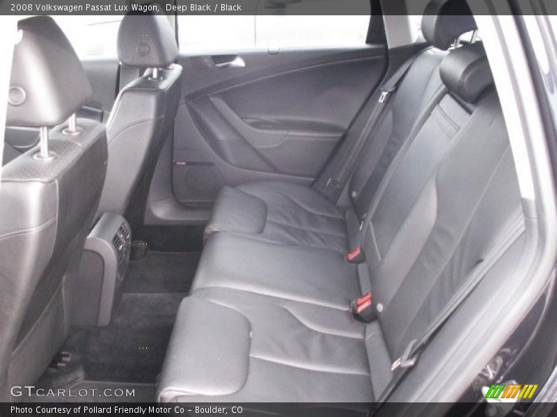 Deep Black / Black 2008 Volkswagen Passat Lux Wagon