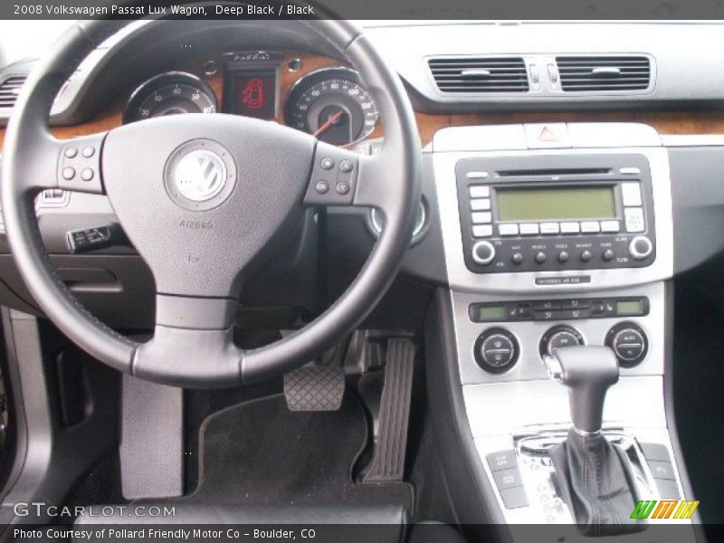 Deep Black / Black 2008 Volkswagen Passat Lux Wagon