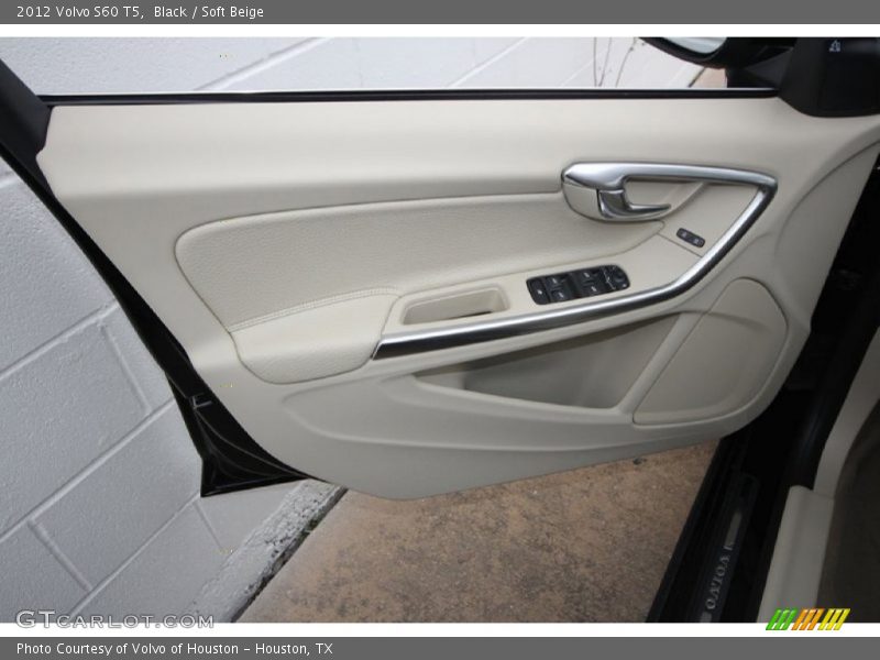 Black / Soft Beige 2012 Volvo S60 T5