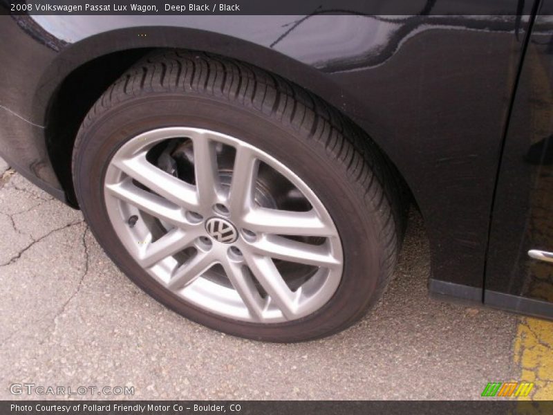 Deep Black / Black 2008 Volkswagen Passat Lux Wagon