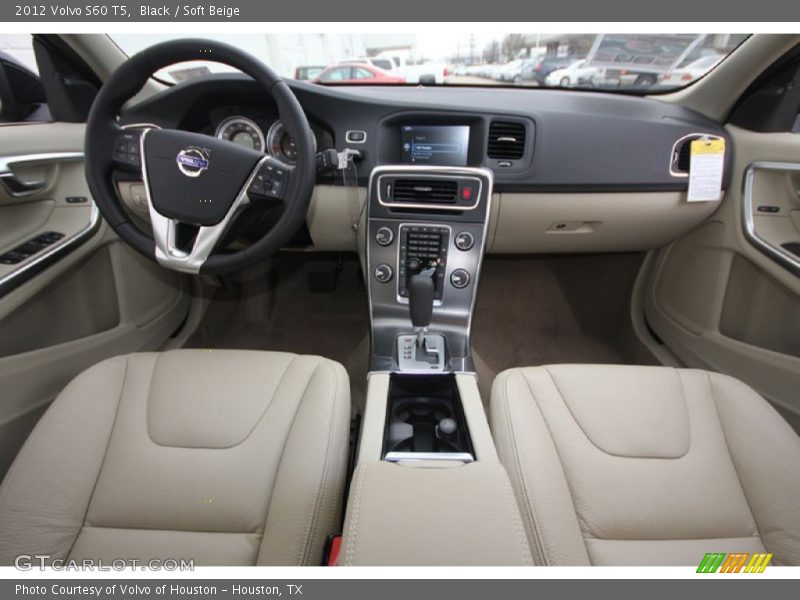 Black / Soft Beige 2012 Volvo S60 T5