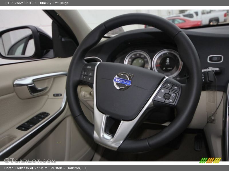Black / Soft Beige 2012 Volvo S60 T5
