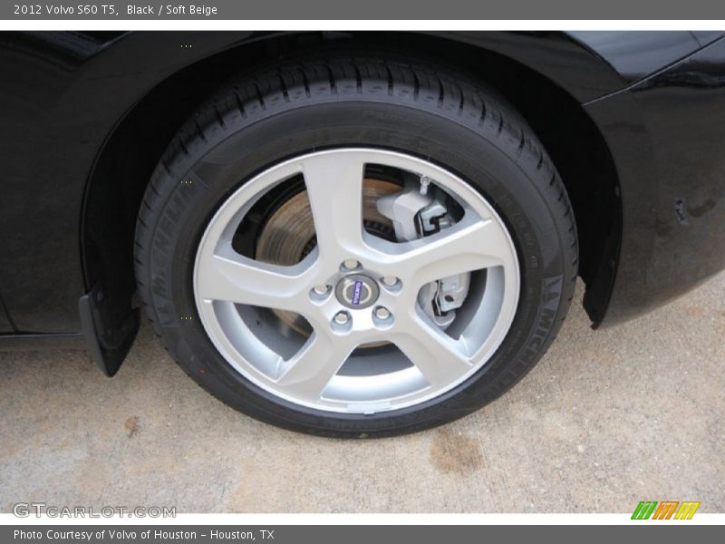 Black / Soft Beige 2012 Volvo S60 T5