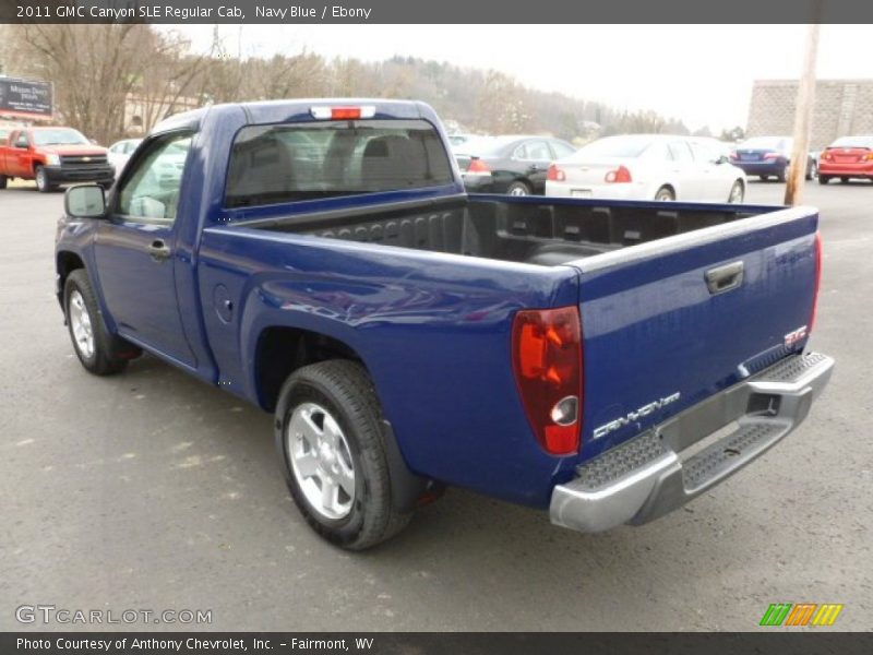 Navy Blue / Ebony 2011 GMC Canyon SLE Regular Cab