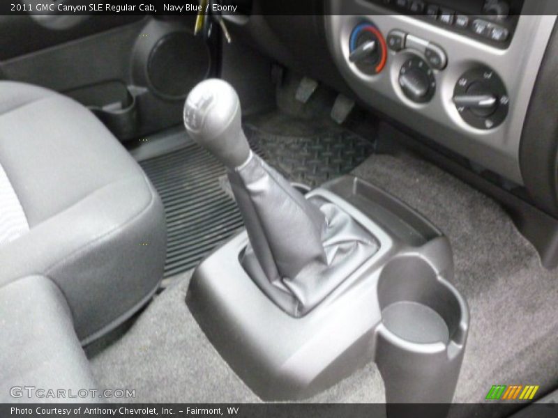  2011 Canyon SLE Regular Cab 5 Speed Manual Shifter