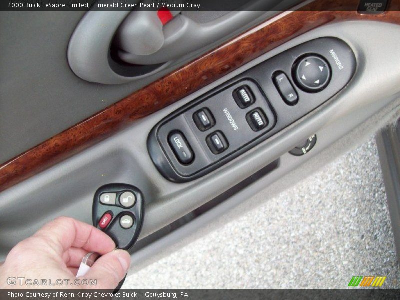 Emerald Green Pearl / Medium Gray 2000 Buick LeSabre Limited