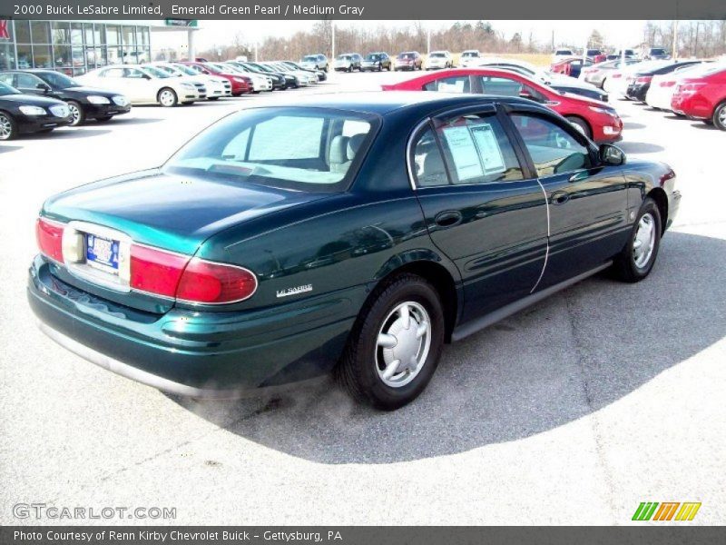 Emerald Green Pearl / Medium Gray 2000 Buick LeSabre Limited