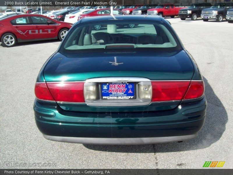 Emerald Green Pearl / Medium Gray 2000 Buick LeSabre Limited