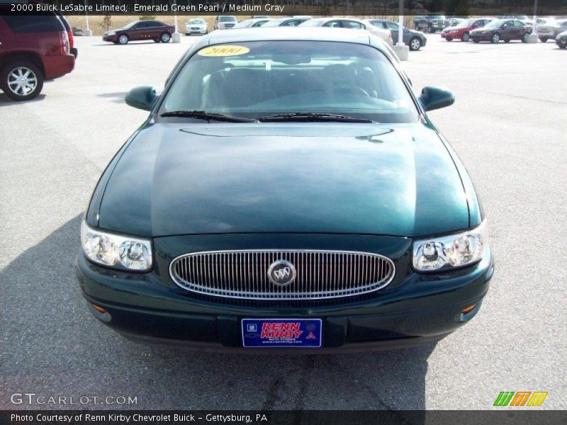 Emerald Green Pearl / Medium Gray 2000 Buick LeSabre Limited