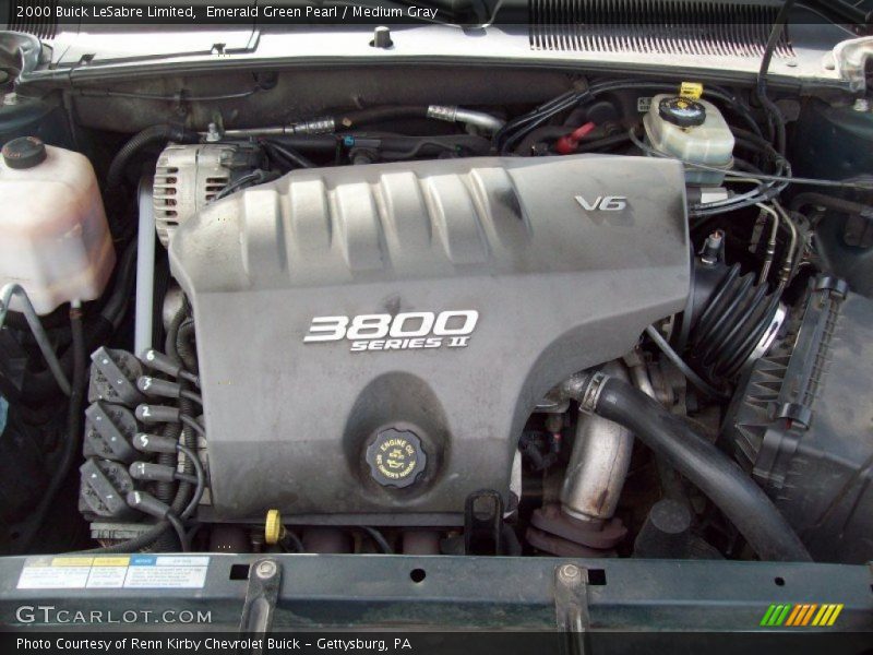 Emerald Green Pearl / Medium Gray 2000 Buick LeSabre Limited