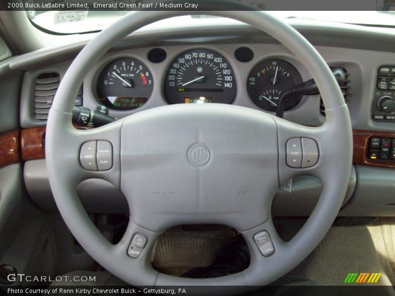 Emerald Green Pearl / Medium Gray 2000 Buick LeSabre Limited