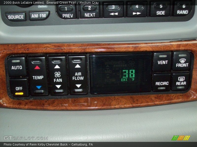Emerald Green Pearl / Medium Gray 2000 Buick LeSabre Limited