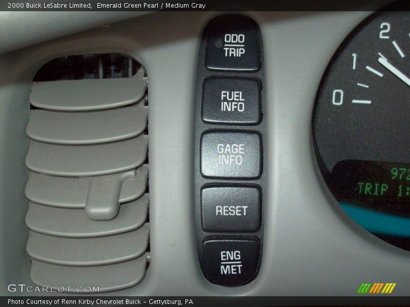 Emerald Green Pearl / Medium Gray 2000 Buick LeSabre Limited