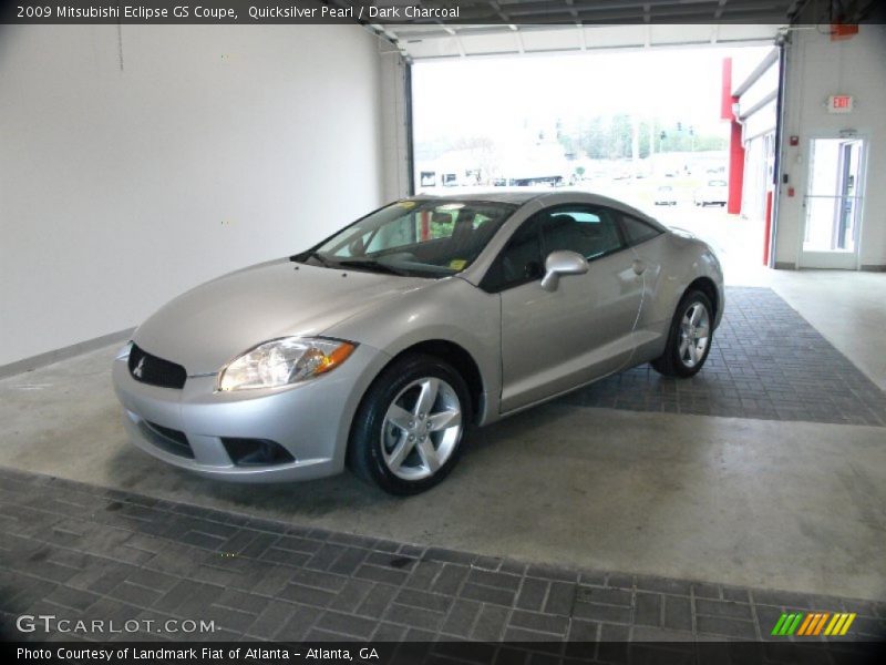 Quicksilver Pearl / Dark Charcoal 2009 Mitsubishi Eclipse GS Coupe