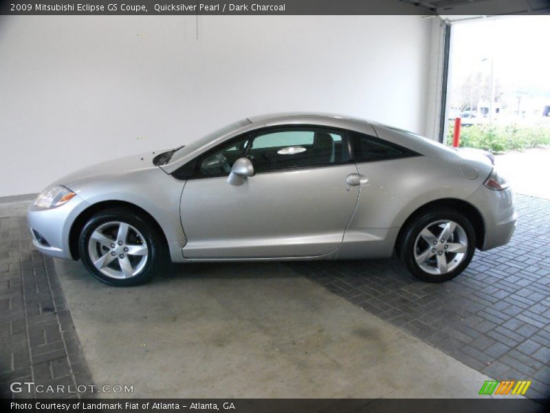 Quicksilver Pearl / Dark Charcoal 2009 Mitsubishi Eclipse GS Coupe