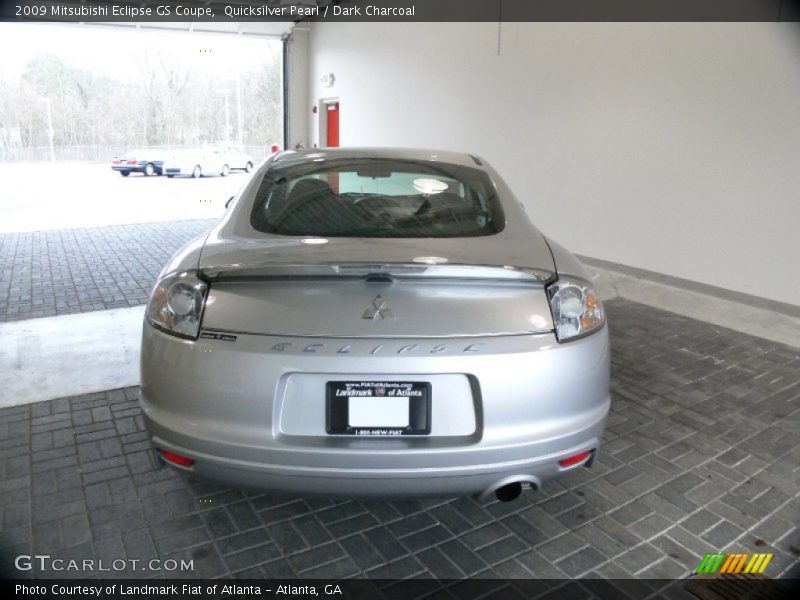Quicksilver Pearl / Dark Charcoal 2009 Mitsubishi Eclipse GS Coupe