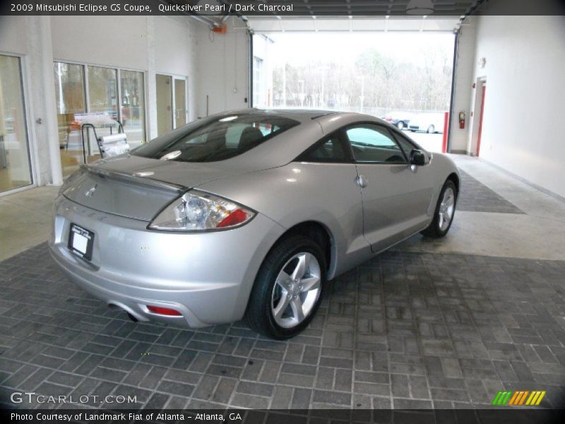 Quicksilver Pearl / Dark Charcoal 2009 Mitsubishi Eclipse GS Coupe