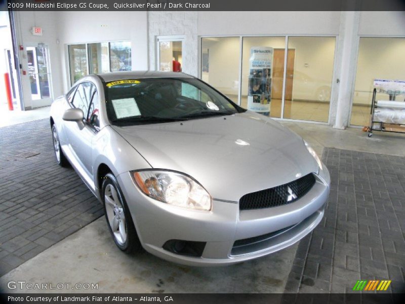 Quicksilver Pearl / Dark Charcoal 2009 Mitsubishi Eclipse GS Coupe