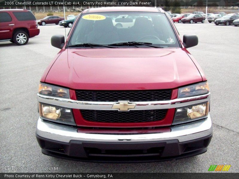 Cherry Red Metallic / Very Dark Pewter 2006 Chevrolet Colorado LT Crew Cab 4x4