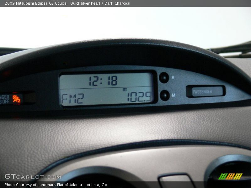 Quicksilver Pearl / Dark Charcoal 2009 Mitsubishi Eclipse GS Coupe