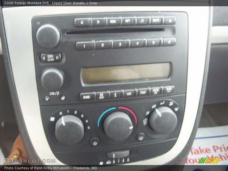 Liquid Silver Metallic / Gray 2006 Pontiac Montana SV6