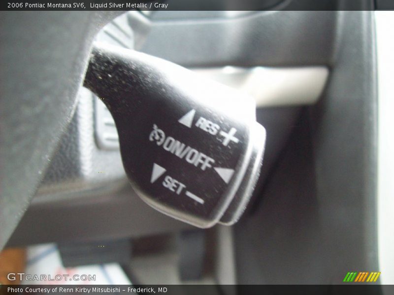 Liquid Silver Metallic / Gray 2006 Pontiac Montana SV6