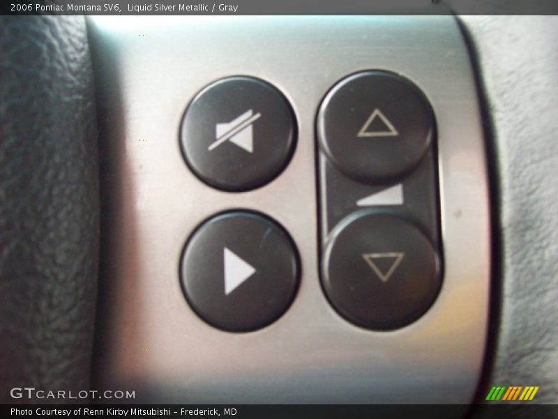 Liquid Silver Metallic / Gray 2006 Pontiac Montana SV6