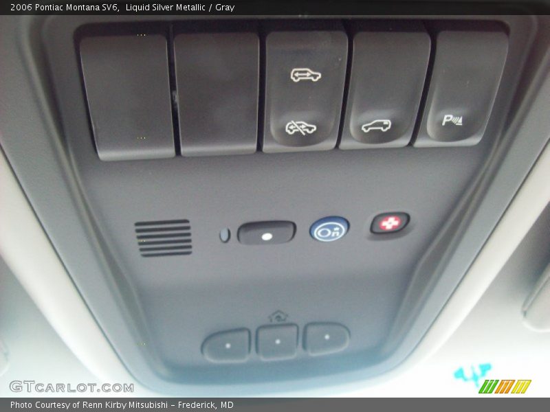 Liquid Silver Metallic / Gray 2006 Pontiac Montana SV6