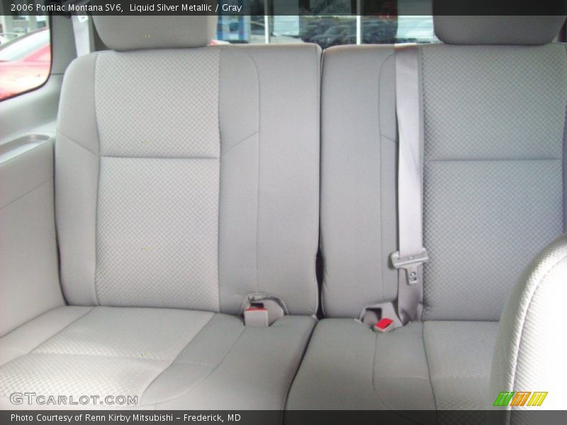 Liquid Silver Metallic / Gray 2006 Pontiac Montana SV6