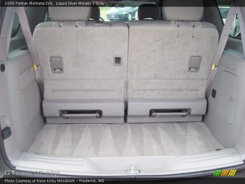 Liquid Silver Metallic / Gray 2006 Pontiac Montana SV6