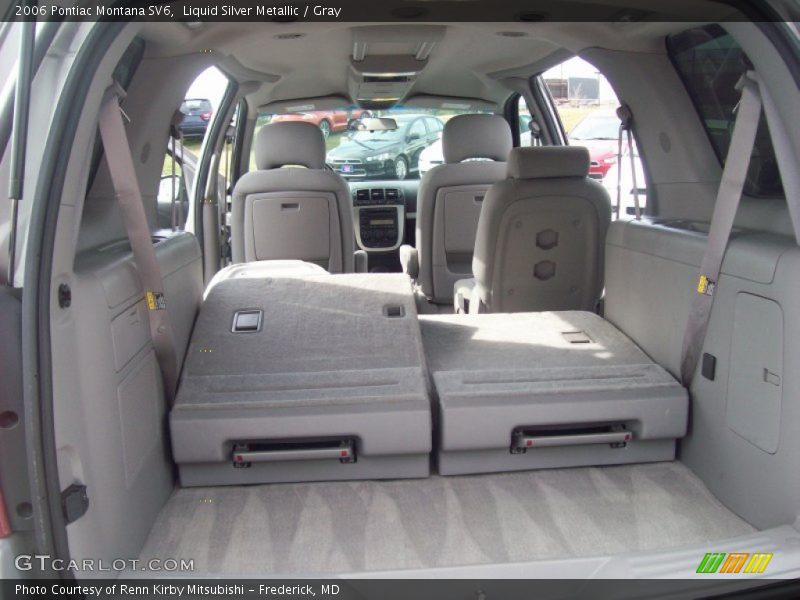 Liquid Silver Metallic / Gray 2006 Pontiac Montana SV6