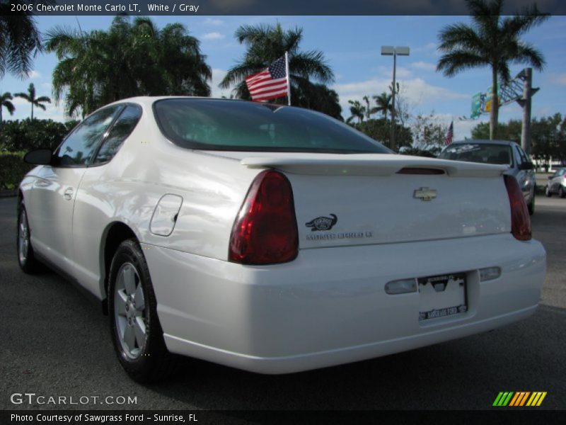 White / Gray 2006 Chevrolet Monte Carlo LT