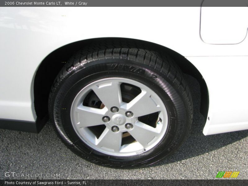 White / Gray 2006 Chevrolet Monte Carlo LT