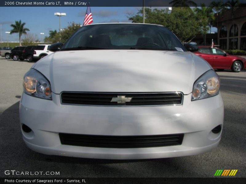 White / Gray 2006 Chevrolet Monte Carlo LT
