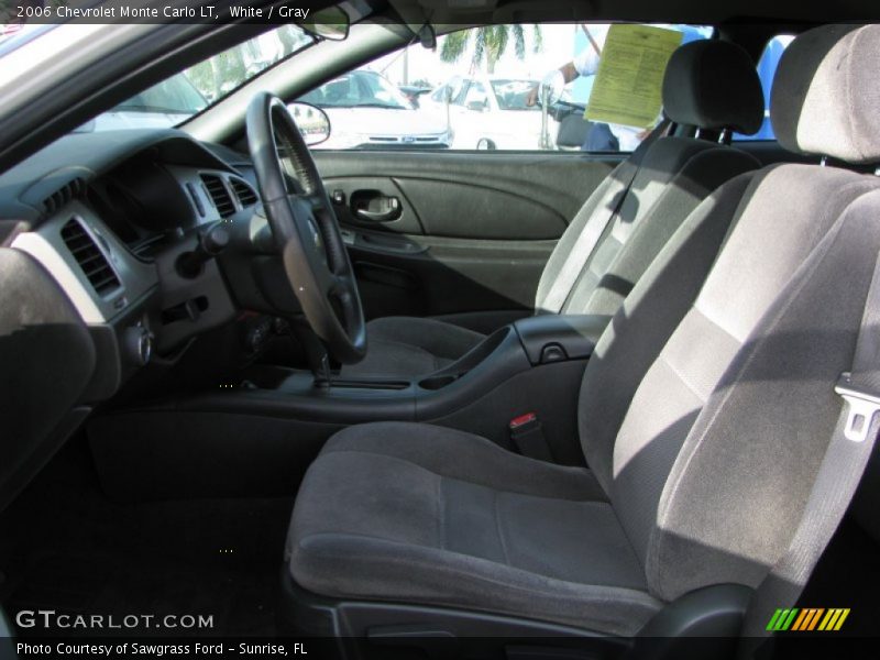 White / Gray 2006 Chevrolet Monte Carlo LT