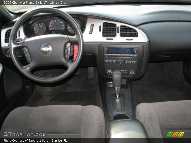 White / Gray 2006 Chevrolet Monte Carlo LT