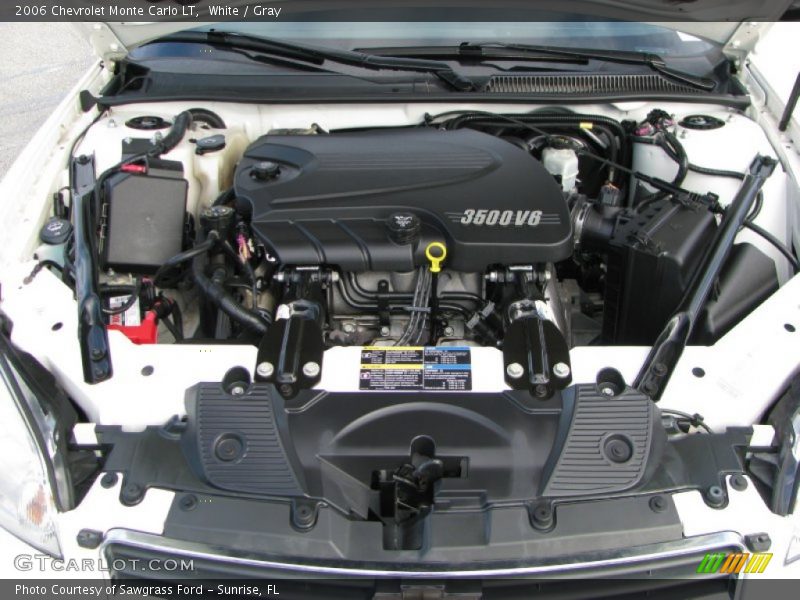 White / Gray 2006 Chevrolet Monte Carlo LT