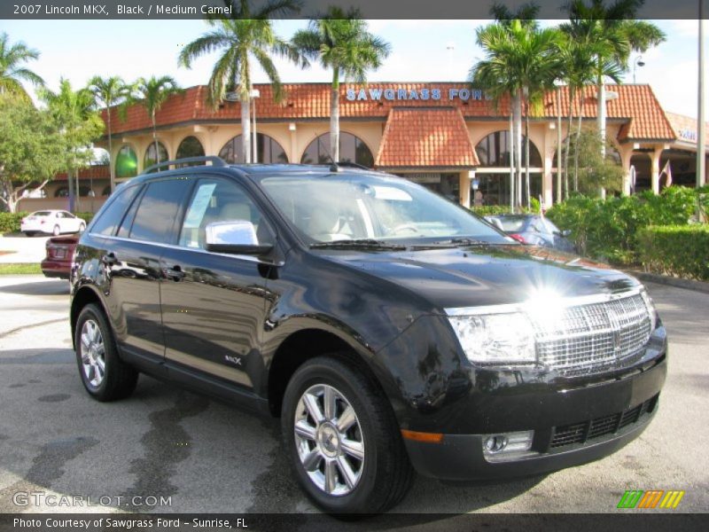 Black / Medium Camel 2007 Lincoln MKX