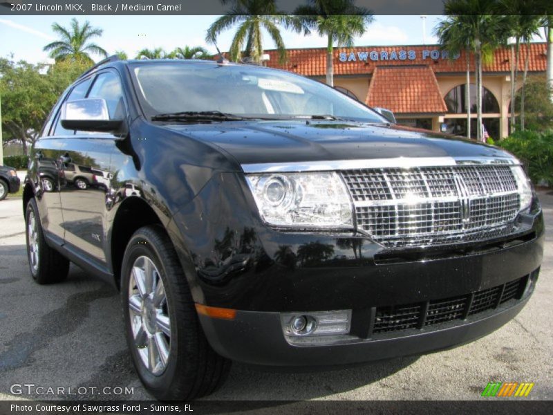Black / Medium Camel 2007 Lincoln MKX
