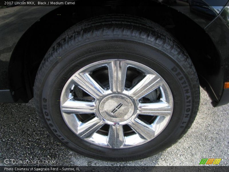 Black / Medium Camel 2007 Lincoln MKX