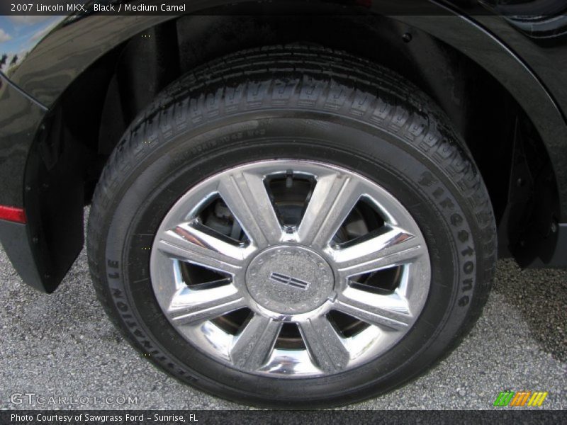 Black / Medium Camel 2007 Lincoln MKX