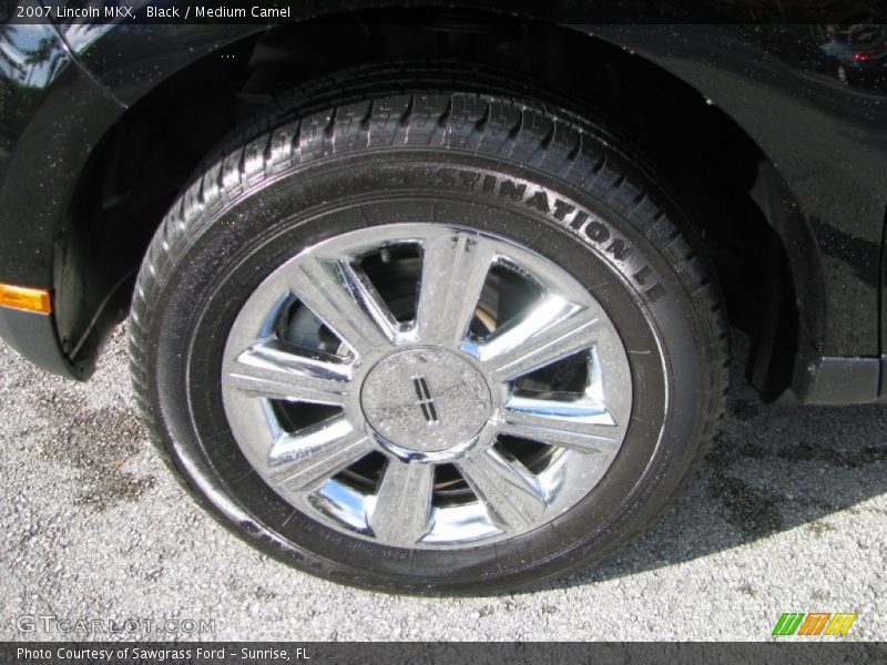 Black / Medium Camel 2007 Lincoln MKX